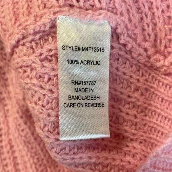 Inner Circle Women's Nordstrom Front Twist V Neck Long Sleeve Sweater Size M NWT - Picture 5 of 9